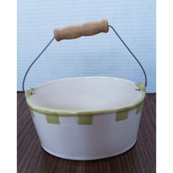 Snowman Christmas Gift Bucket Pail Candle Holder Pacific Island Creations - Picture 3 of 6